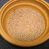 大豆ミート(ミンチ)をレンジで戻す方法(酒蒸し)